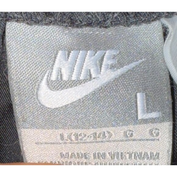 Nike Running Athletic Shorts Stretch Waist Active Workout Black Teal Women's L - Picture 6 of 8